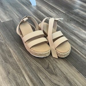 Strap Wedge heel sandals